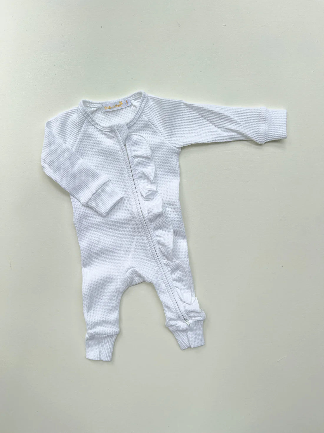 Baby 2024 waffle onesie