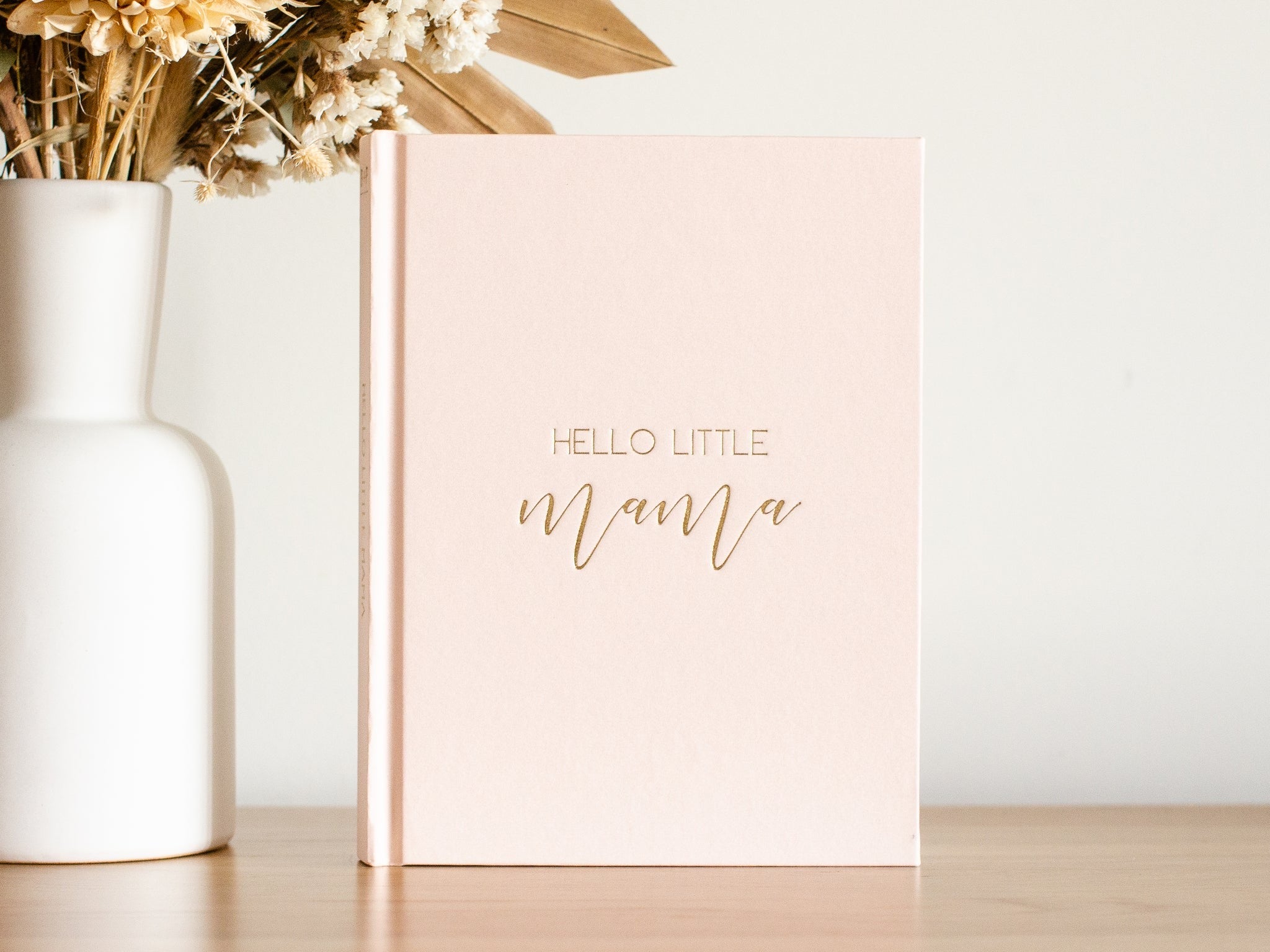 Hello Little Mama - Pregnancy Journal | Blush Pink