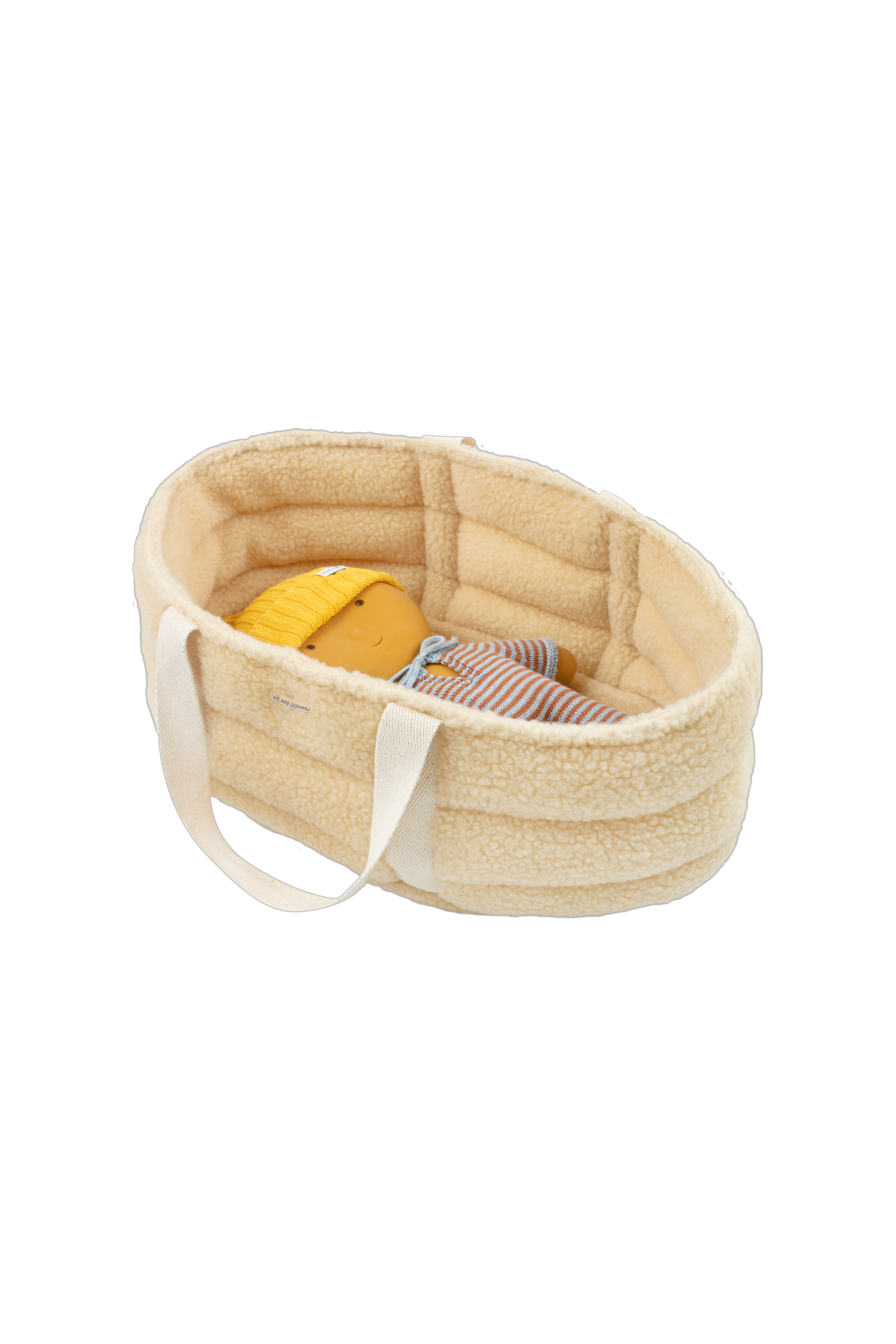 Gommu Bassinet | Cream Sherpa