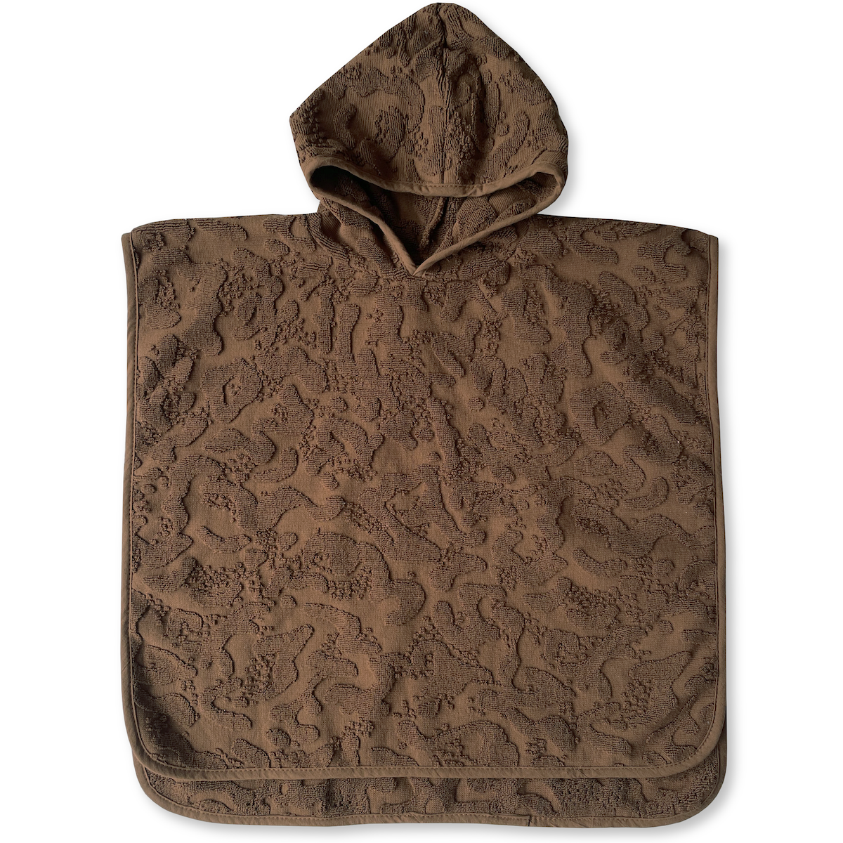 Splash Terry Kids Poncho | Chocolate