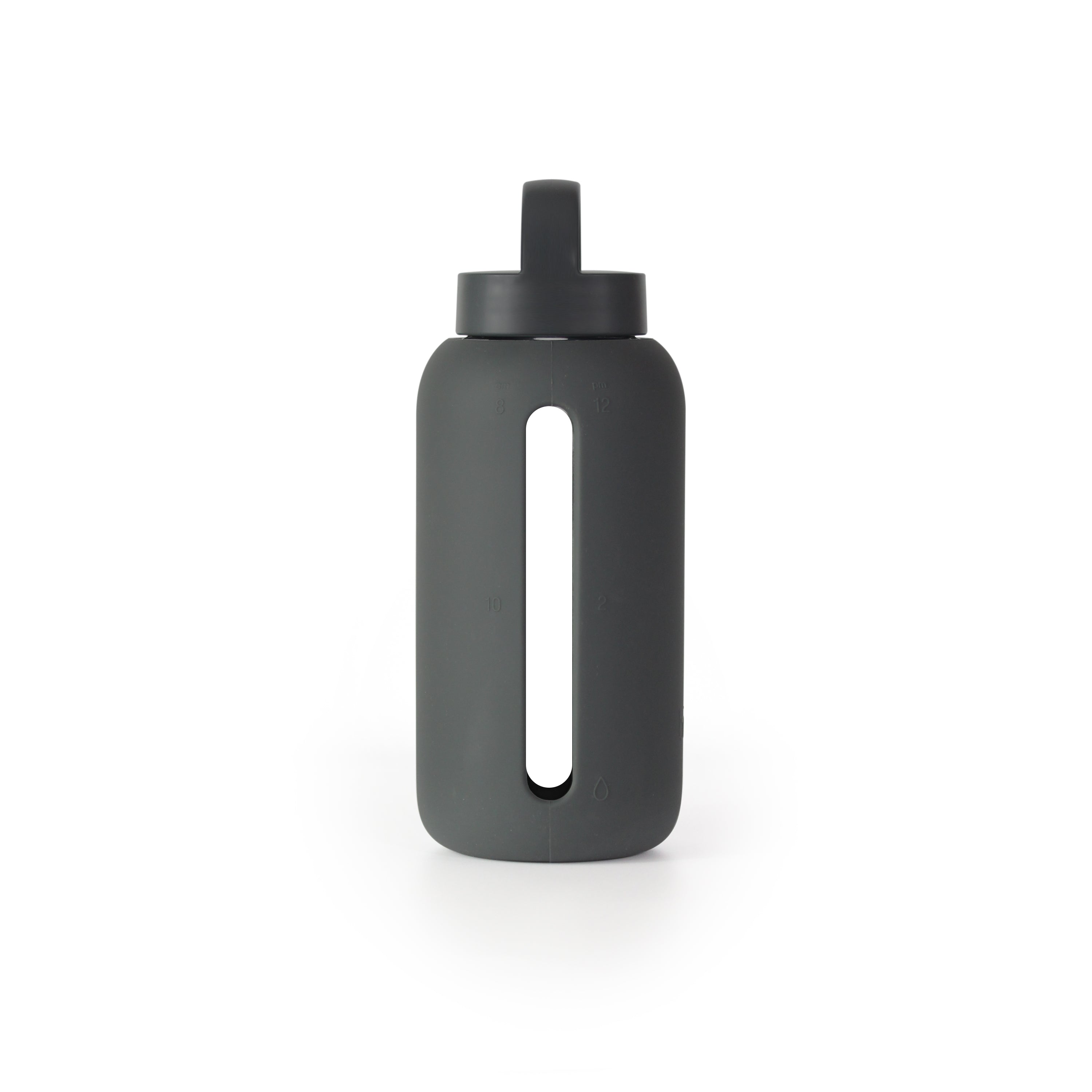 MAMA BOTTLE | The Hydration Tracking Water Bottle for Pregnancy & Nursing | 27oz (800ml) | Black