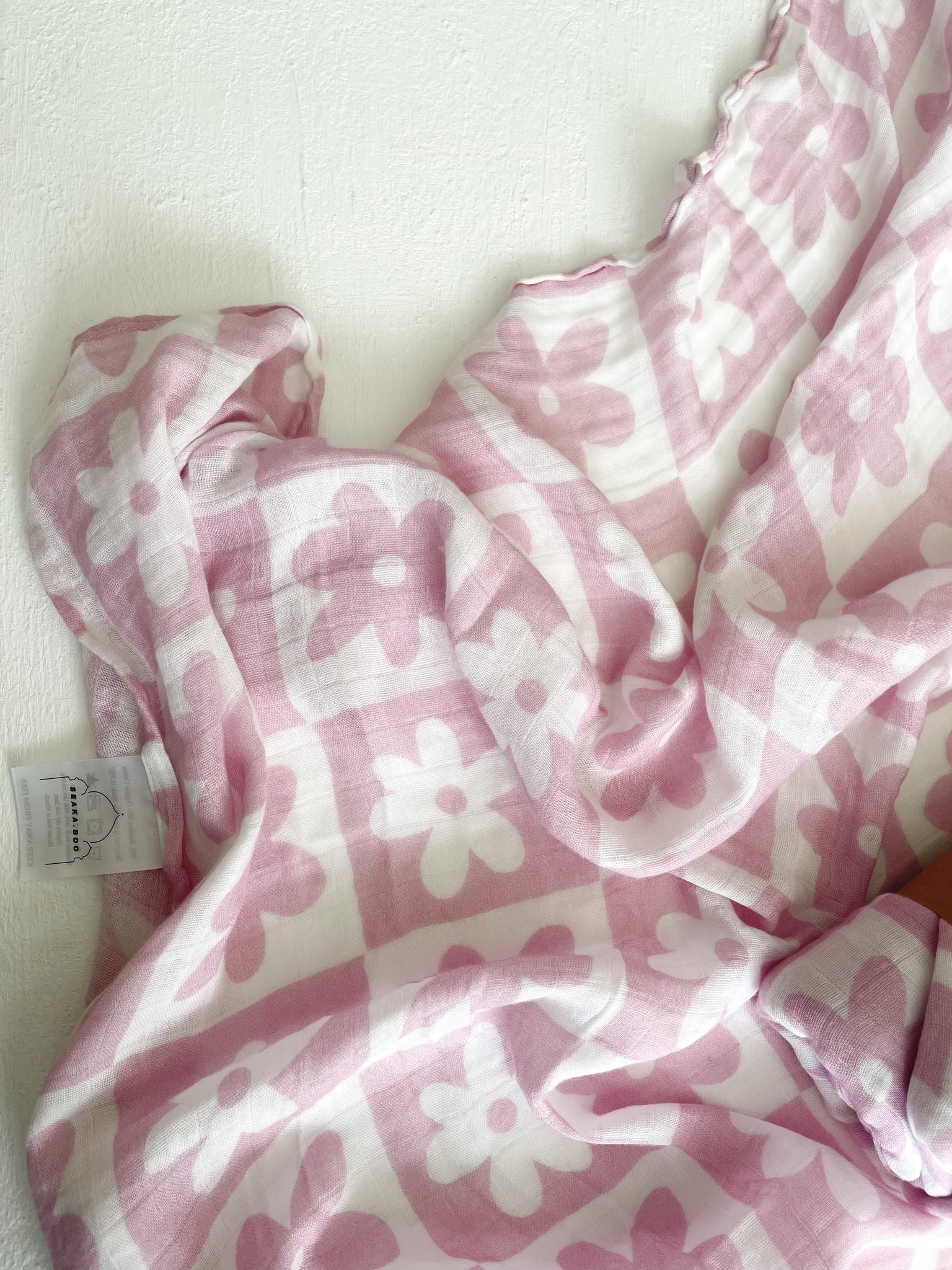 Wrap Bamboo / Cotton | Pink Soli