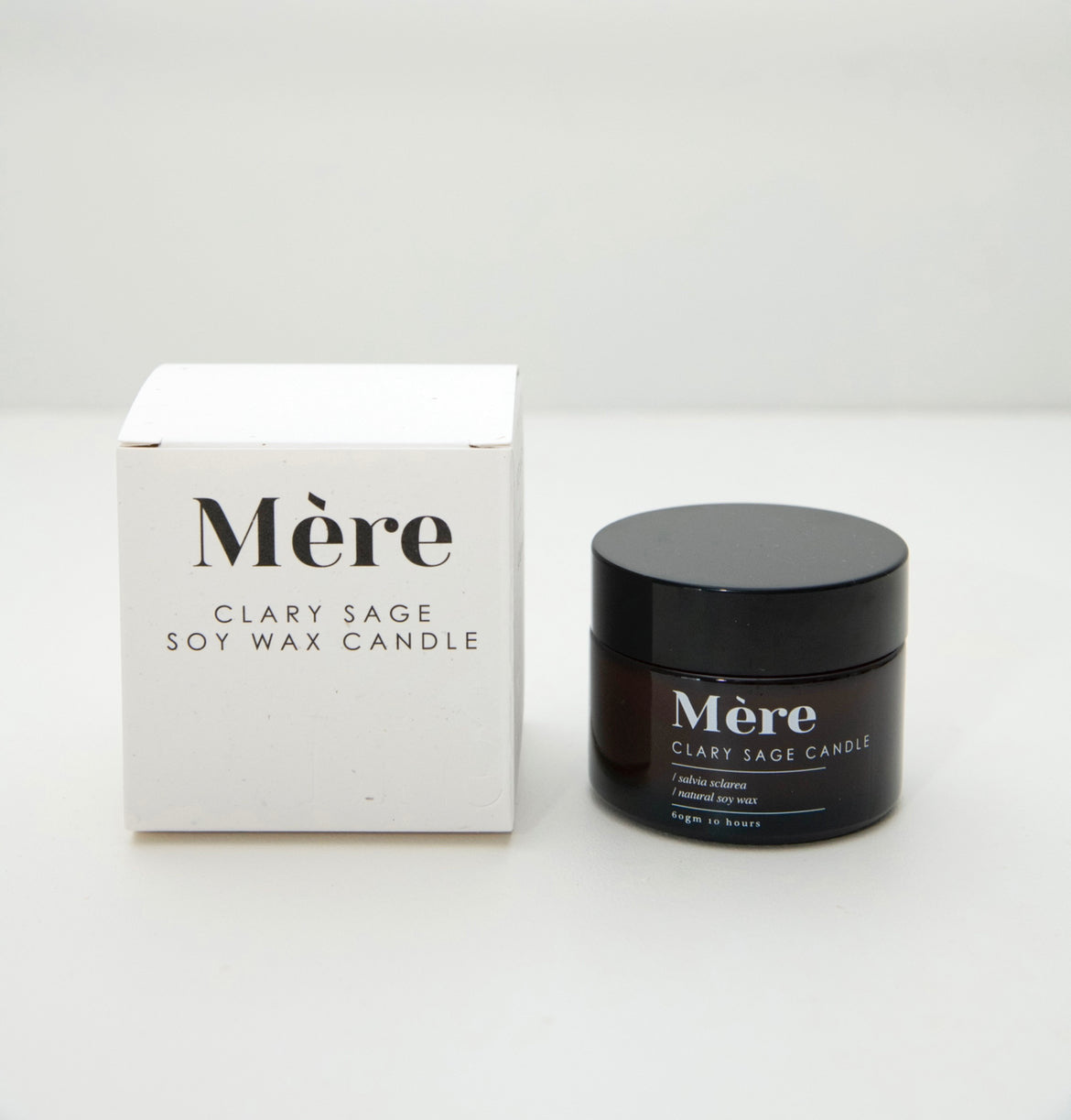 Clary Sage Candle | Mere Botanicals
