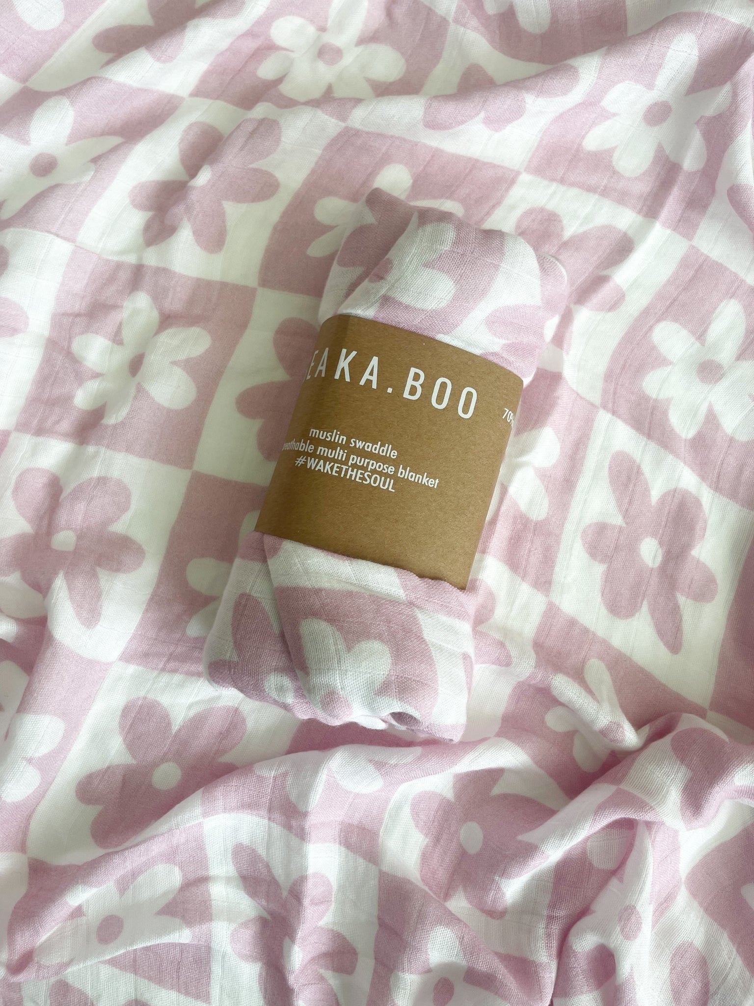 Wrap Bamboo / Cotton | Pink Soli