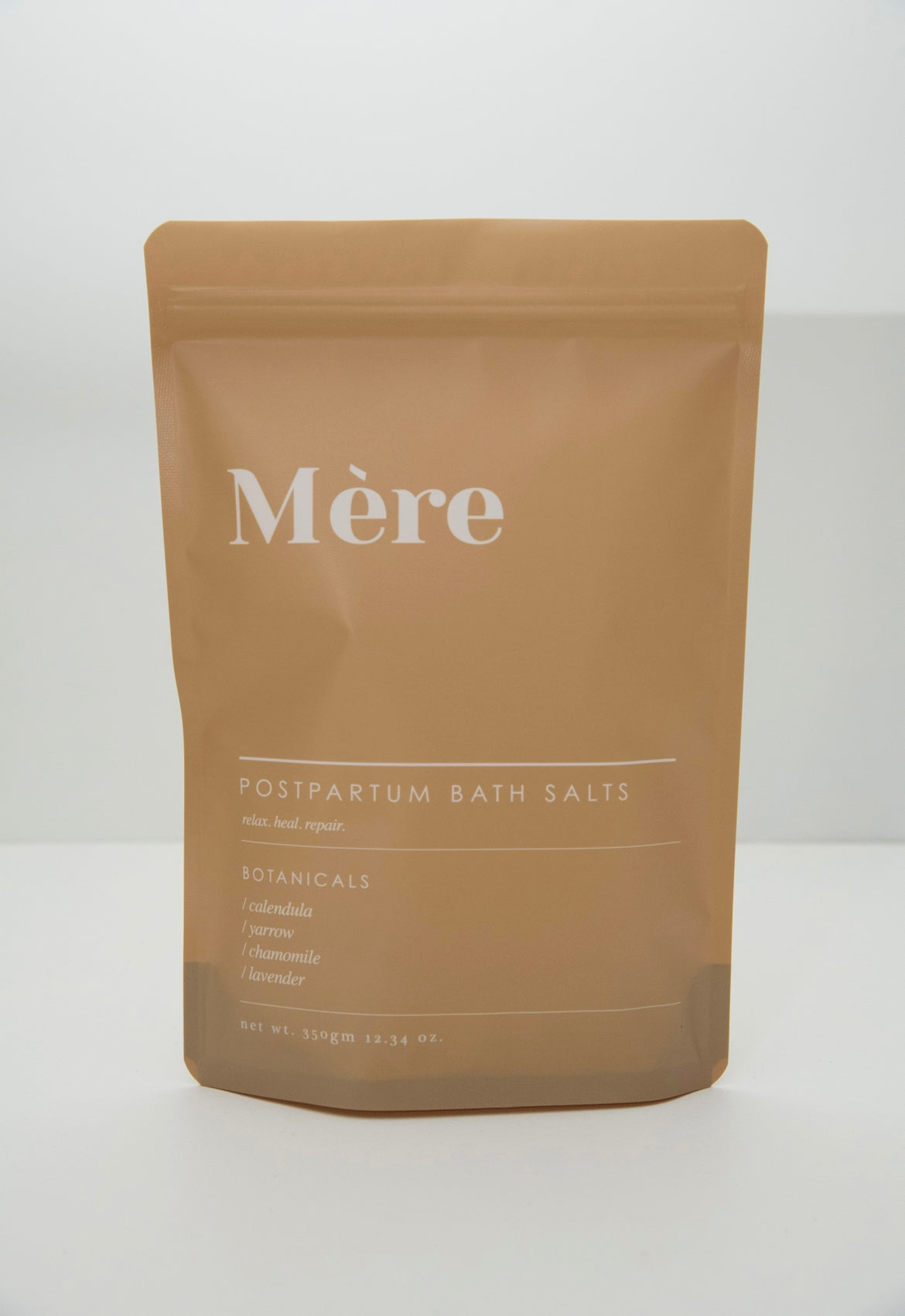 Postpartum Bath Salts 350gm | Mere Botanicals