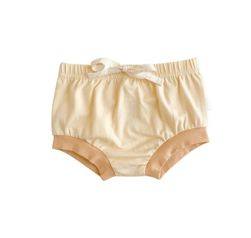 Organic Cotton Shorties | Cream Hazelnut