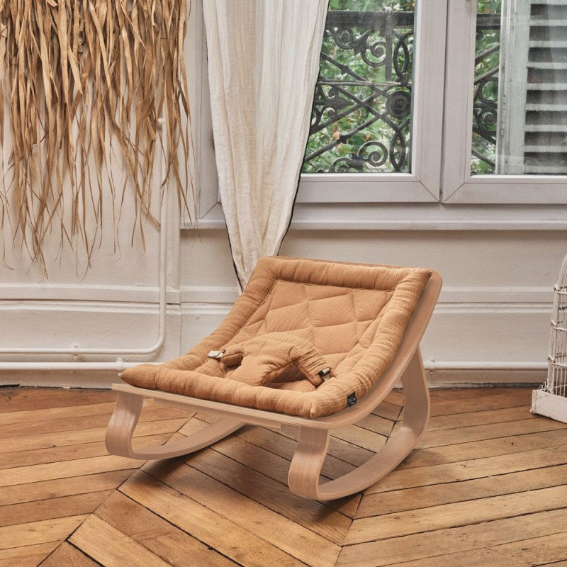 Baby Rocker LEVO with Camel cushion