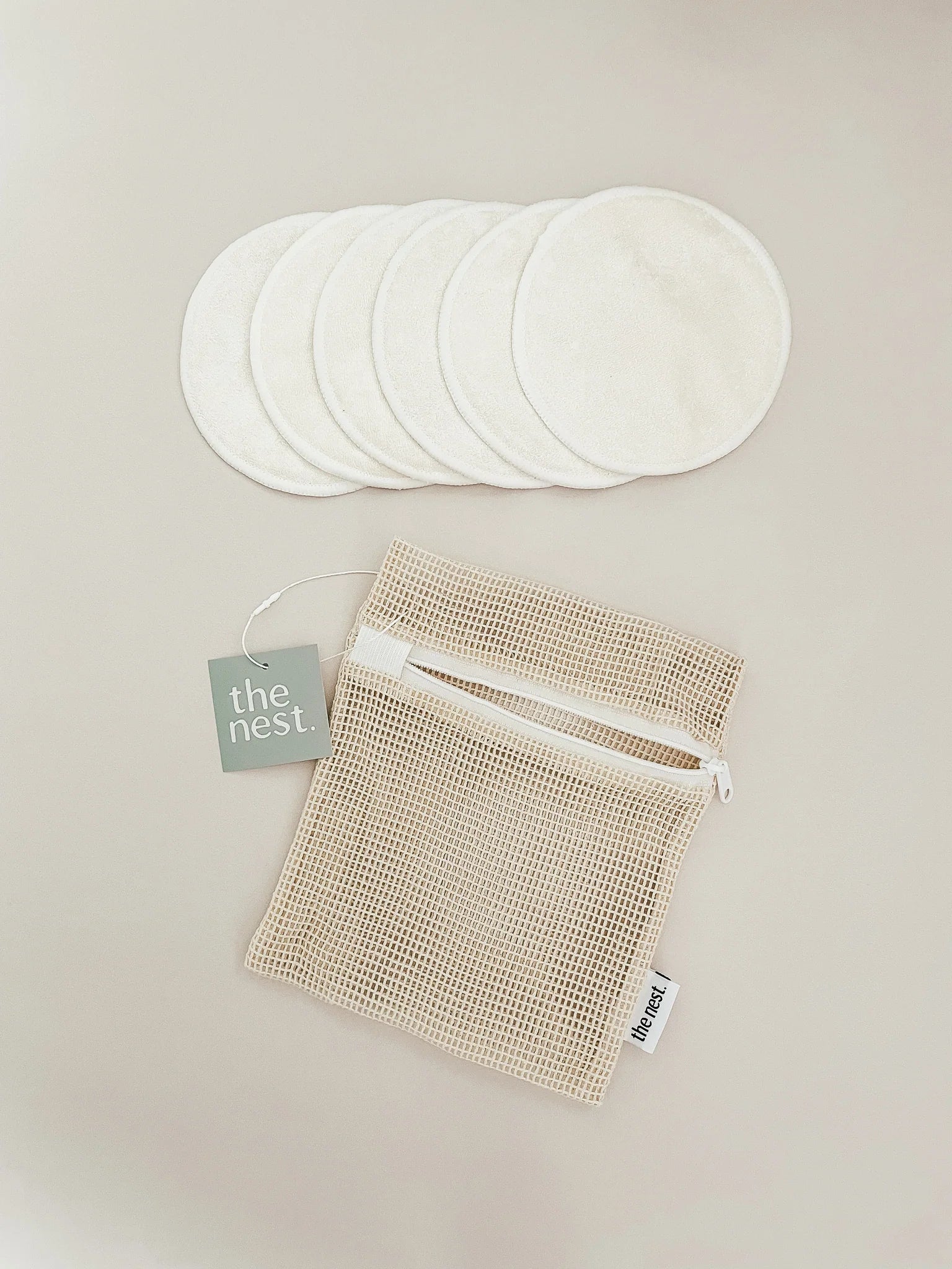 Reusable Bamboo Breast Pads | 6 pack