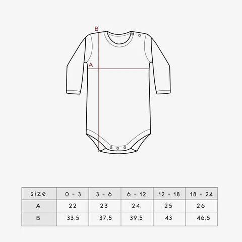 Long Sleeve Bodysuit | Cedar Stripe
