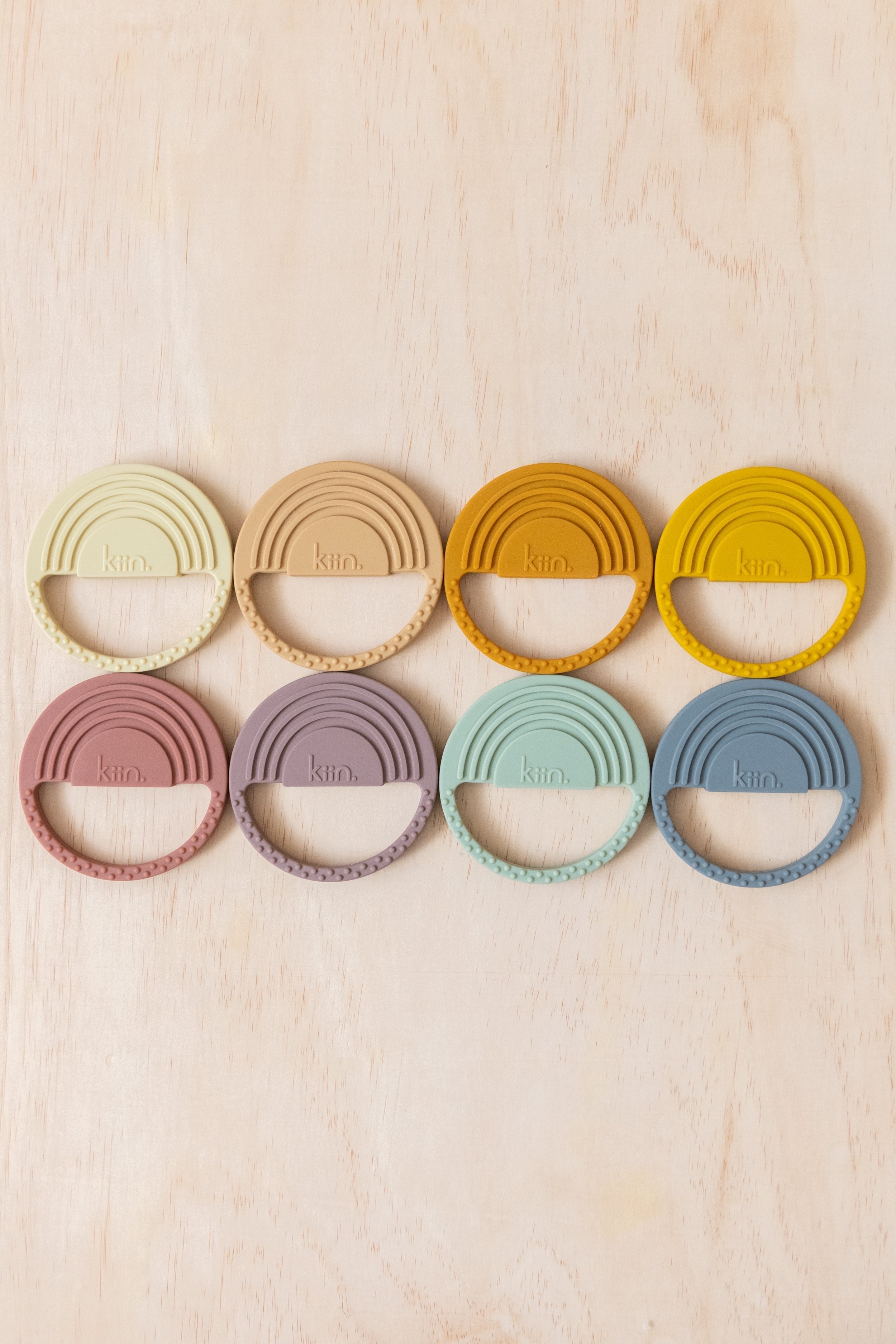 Rainbow Silicone Teethers